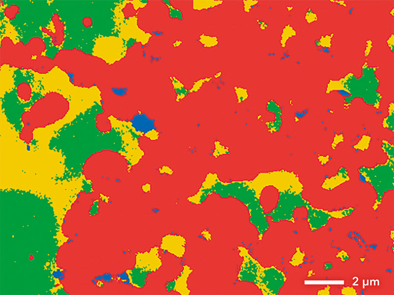 Phase mapping (Overlay of multiple phases)